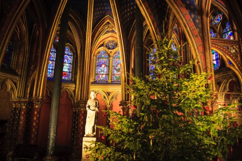 Inside Sainte Chapelle